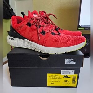 Cole Haan Men's Zerogrand Overtake Runner Road Running Shoe Size 10.5 US Red